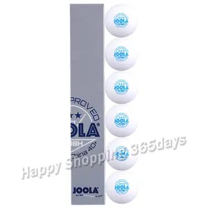 2019 JOOLA 3-звездочные Пластиковые Мячи для настольного тенниса бесшовные 40 + новый материал полибелые мячи для пинг-понга одобренные ITTF