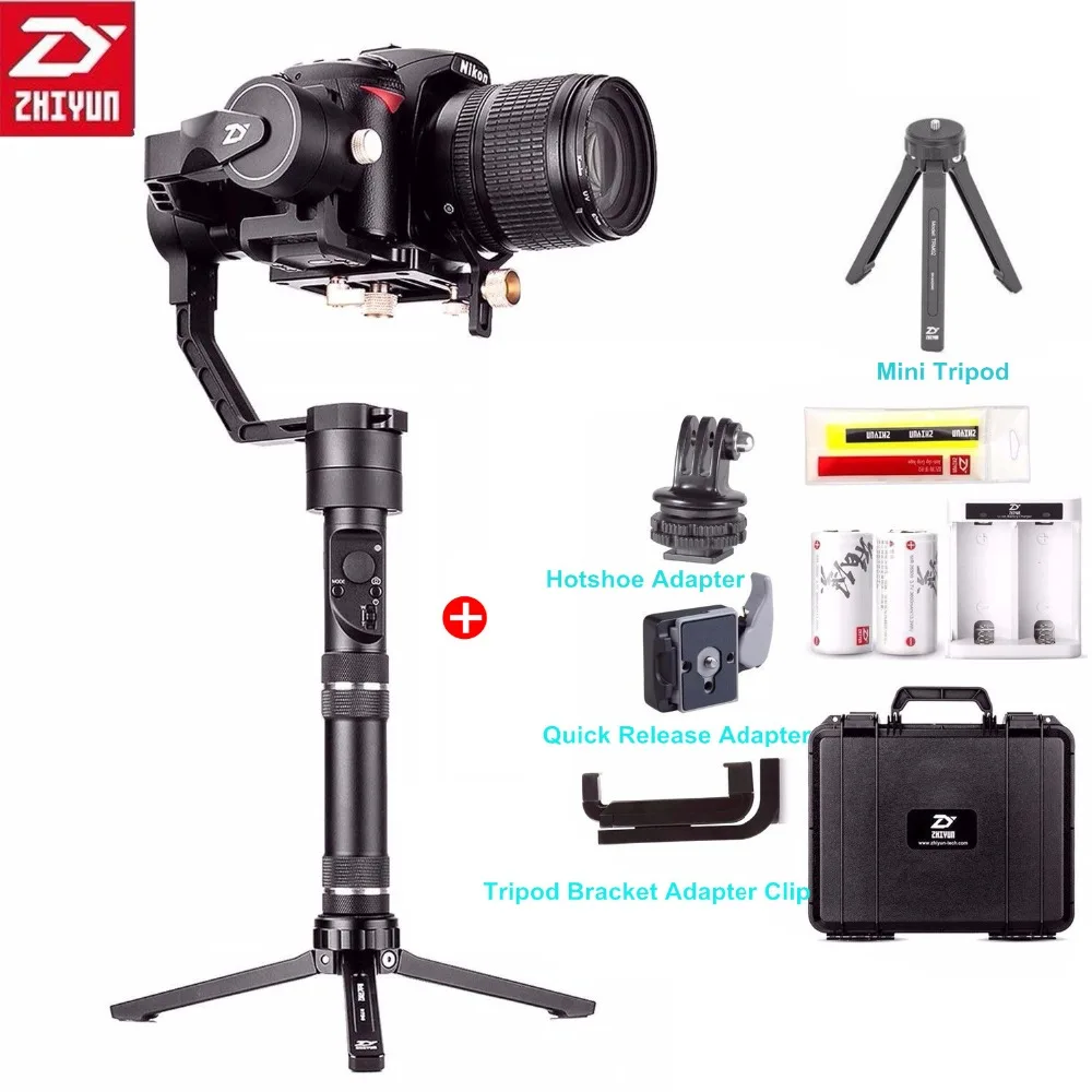 Zhiyun Crane Plus 3 оси ручной карданный стабилизатор 2,5 кг 5.5lb Полезная нагрузка для sony Panasonic Canon Nikon Fujifilm Dsrls камера