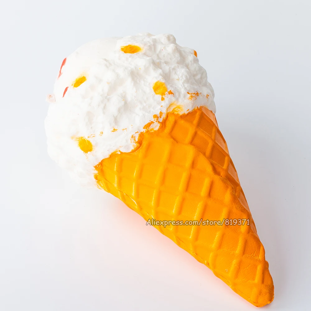Белый крем супермедленно Восстанавливающий форму Jumbo Kiibru Icecream мягкий