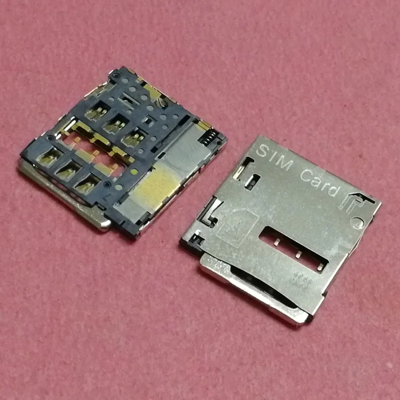 2 шт. SIM Card Reader слот лотка держатель Разъем для huawei honor 6 G660 M2 801W 802 M1 S8 303L T1 823L 1701U