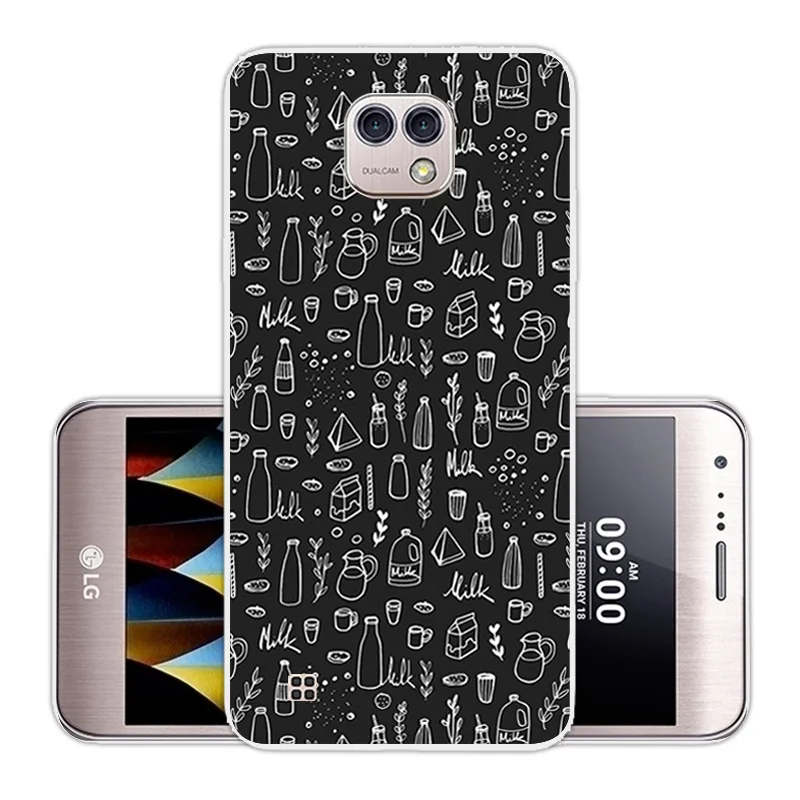 Чехол s для LG X Cam K580 K580Y Xcam K580DS 5 2-дюймовый чехол с Туманностью мягкий силиконовый
