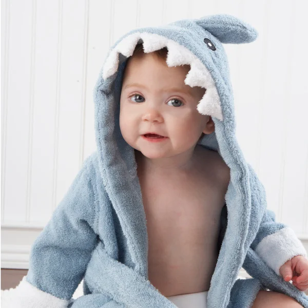 16 Designs Hooded Animal modeling Baby Bathrobe Cartoon Baby Spa Soft Towel Character kids bath robe infant beach towels