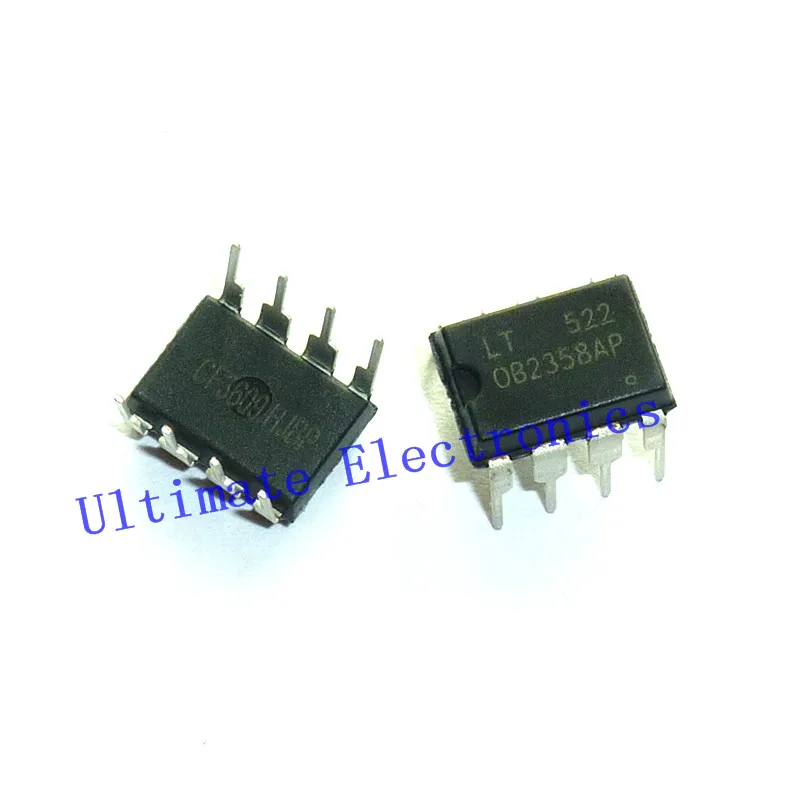 10 шт./лот OB2358 2358 DIP 8 режим тока ШИМ контроллер IC OB2358AP DIP8|ic ob2358ap|pwm controlleric controller |