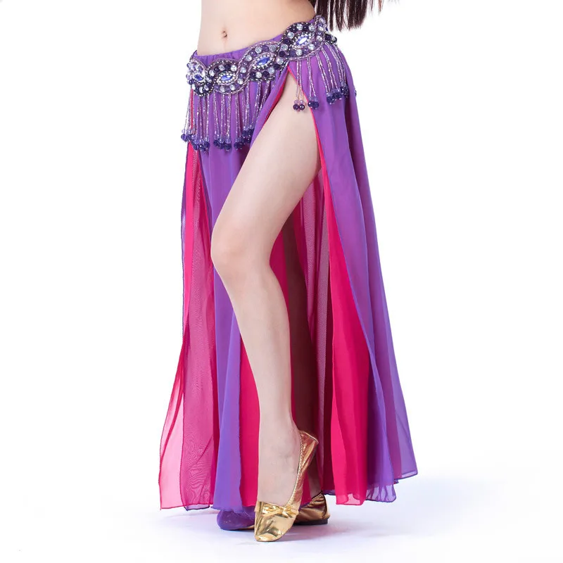 

Sexy Woemn Chiffon Belly Dancing Skirt Women Fashion Belly Dance Skirts Belly Dance Costume Performance Wear