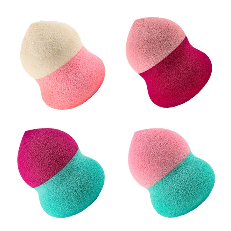 Смешивание Макияж Губка набор 4 шт. консилер Foundation косметическая пудра слоеные