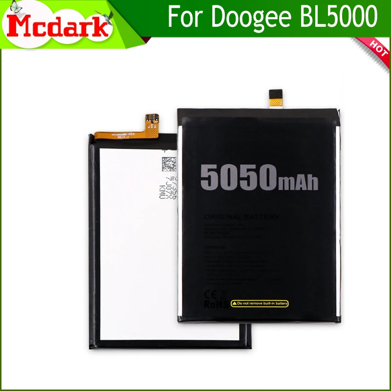 Запасной аккумулятор Mcdark Для Doogee BL5000 высококачественный большой емкости 5050 мАч