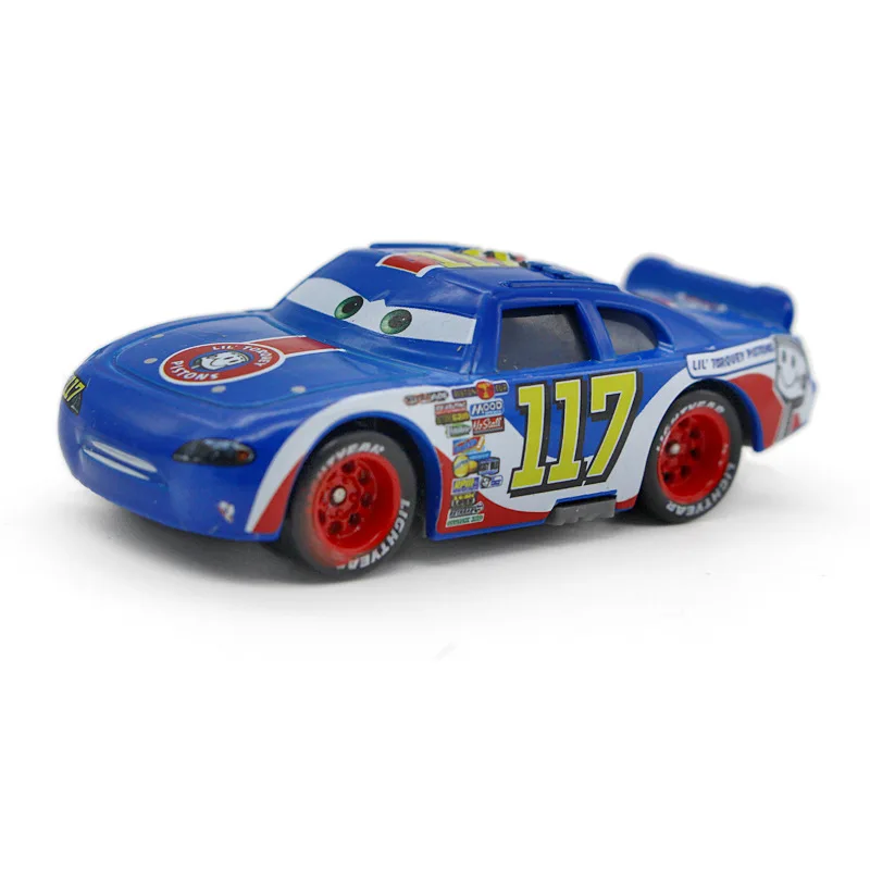 Disney Pixar Тачки 2 3 No.117 Icar металлический литый под давлением классический игрушечный