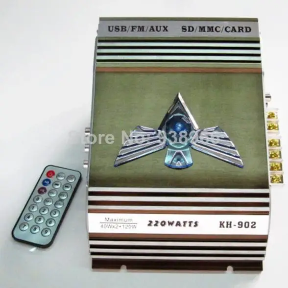 Автозвук Увеличитель Авто Стерео Аудио Усилители Автомобильный Усилитель