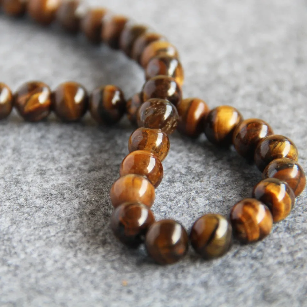 Новинка 10 мм тигр глаз камень Бусины желтый тигровый свободные DIY бусины 15 дюймов