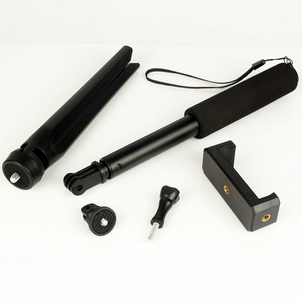 Luxury Extendable Selfie Stick Monopod Tripod for Sony X3000 AS300 AS200 AS50 RX0 AZ1 AS30 AS15 Folding Self Selfies Stand | Электроника
