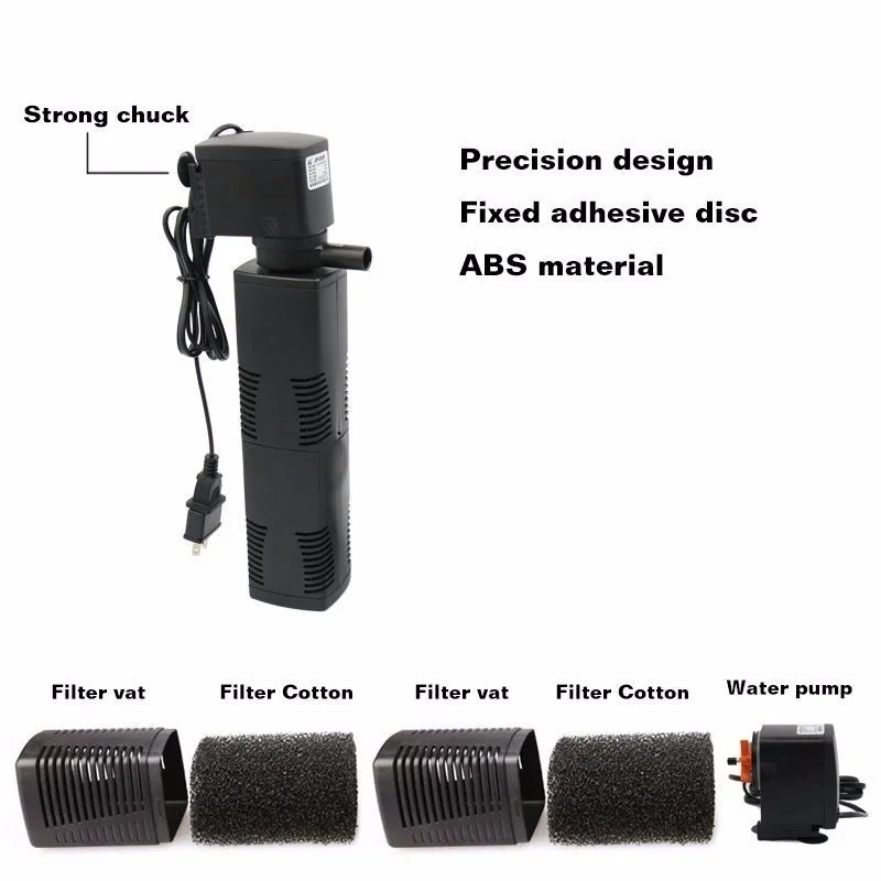 Погружной аквариумный воздушный кислородный насос для аквариума 1200 л/ч 600 300