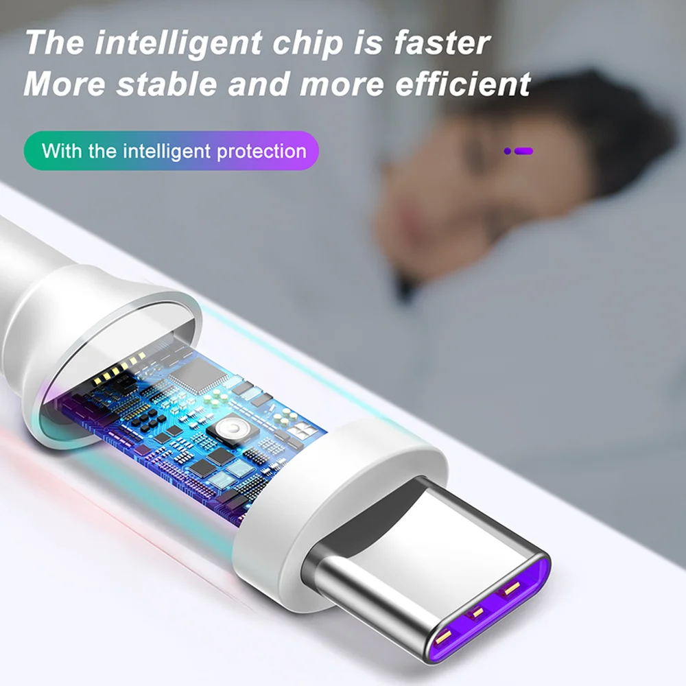 Кабель USB Type-C для быстрой зарядки 5 А | Электроника