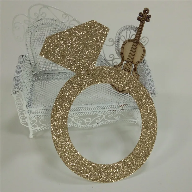 5000 предмета в комплекте для детей 5 &quotвысокий кольцо высечки из Золотая