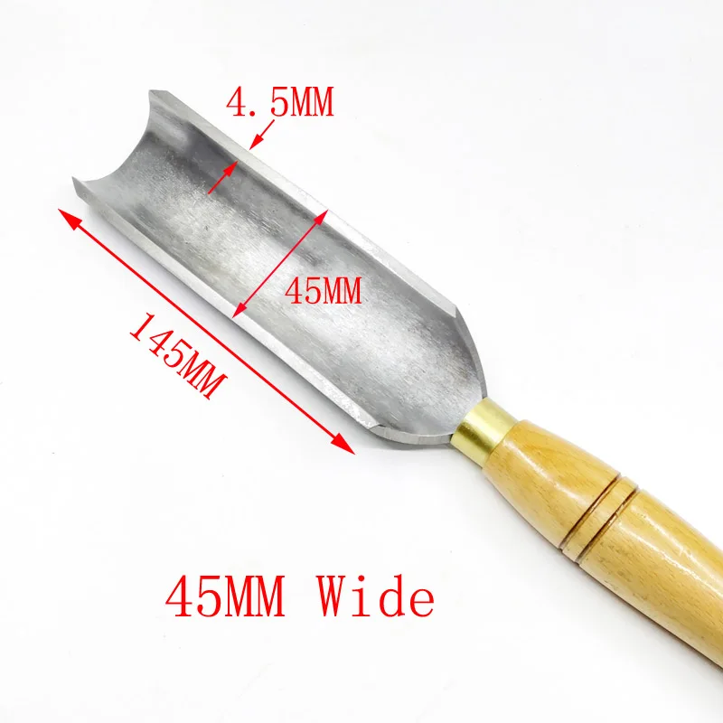 45MM 45/50 мм широкий деревообрабатывающий, вращающийся деревянный большой Диаметр токарный инструмент - Цвет: 45MM