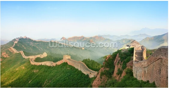 Заказные натуральные обои большая стена китайского Пейзажа 3D фотообои для