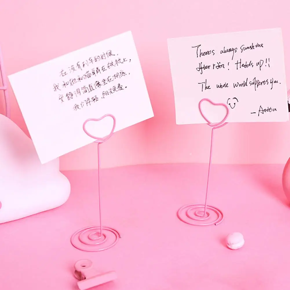 Сердце розовый Фламинго свадебное место планшетофон для романтических