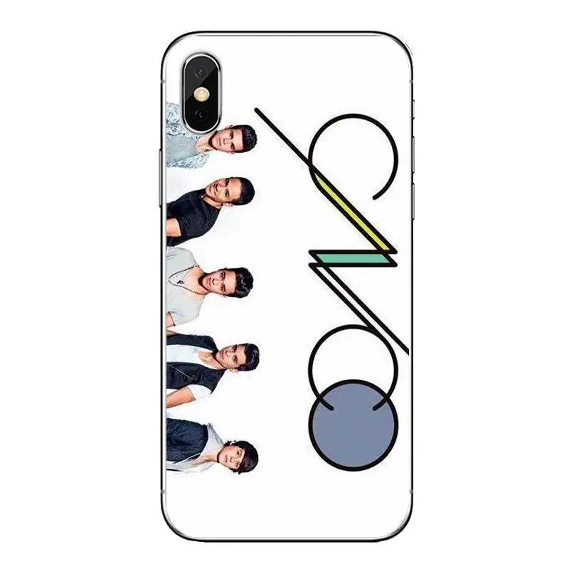 CNCO музыка искусство латинский свежий мясо группа прозрачный ТПУ чехол для Samsung