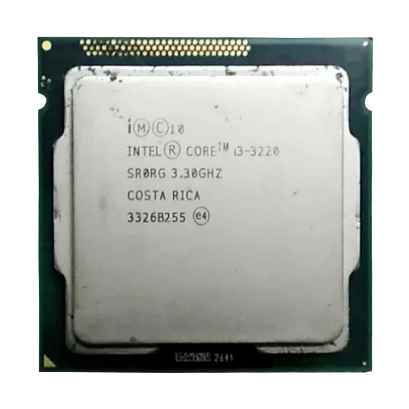 Процессор intel core i3 3220 3 4 ГГц/3 Мб кэш-памяти LGA 1155 TDP 55 Вт для настольных ПК может