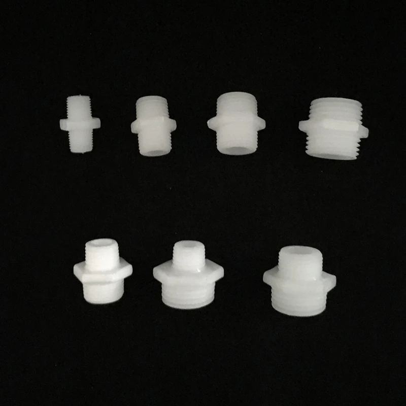 1 шт. гибкие пластиковые резьбовые соединители для шлангов 1/8 дюйма 1/4 3/8 1/2