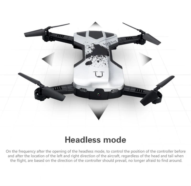 Четвертое поколение, профессиональный wifi FPV складной Дрон с дистанционным управлением 2,4G 6CH Air фиксированная высота 720P камера RC Дрон вертолет