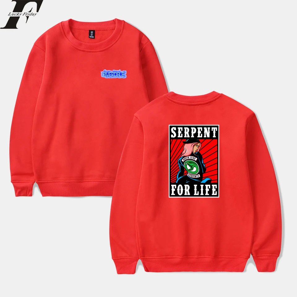 

Riverdale Spring Hoodies Men/Women Sweatshirt Harajuku Fashion American TV Riverdale Hoodie Sweatshirt Unisex Plus Size