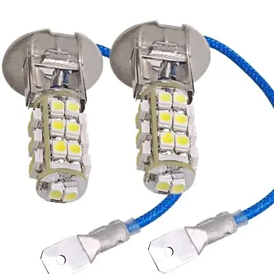 TOYL 2 автомобиля H3 3528 SMD 26 светодиодный головной светильник лампа - купить по
