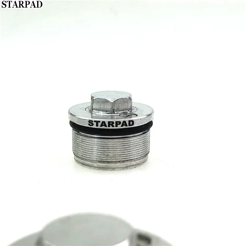 STARPAD для мотоциклов аксессуары для модификации CB400 VTEC CB-1 41 мм CNC Универсальный Цветной передний амортизатор для Honda винт