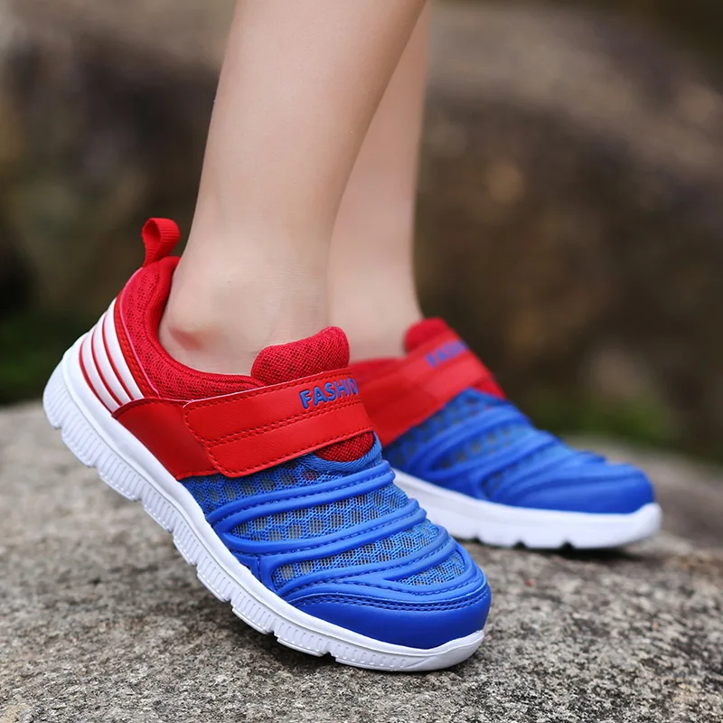 Новинка лета 2019 детская обувь из сетчатого материала дышащая Спортивная