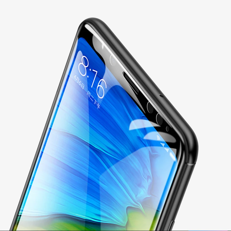 Suntaiho полное покрытие из закаленного стекла для Xiaomi pocophone f1 Redmi note 5 pro 4X Защита