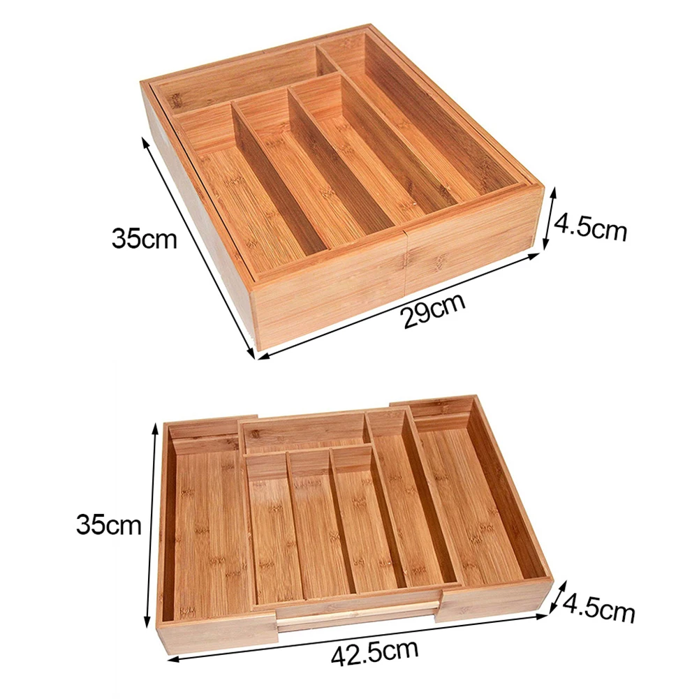 Бамбуковая посуда органайзер для ящиков стеллаж хранения противоскользящий