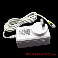 au plug 5 5mm2 52 1mm 24v 0 65a ac dc power adapter air humidifier power charger lamp adapter for aromatherapy diffuser