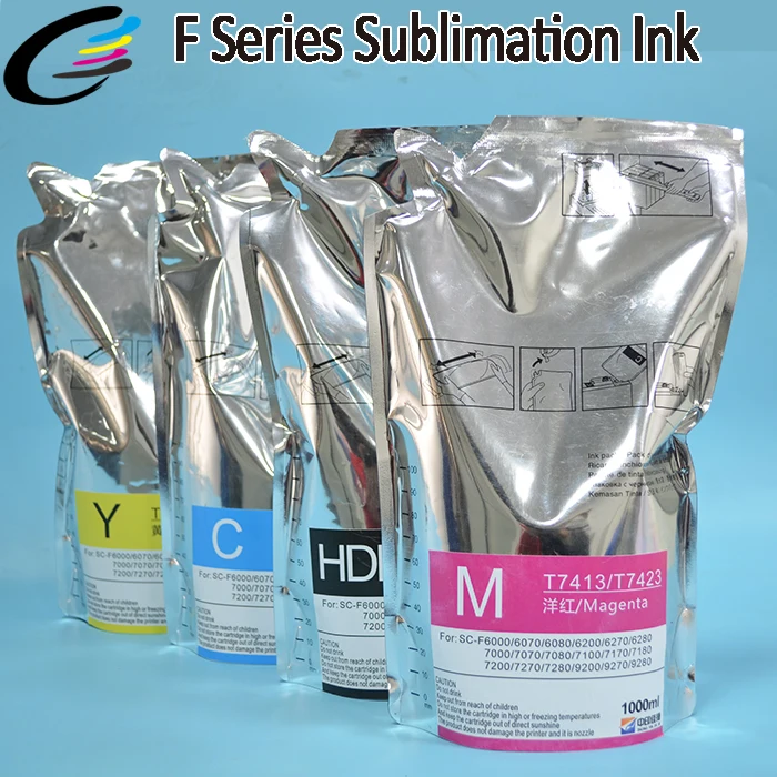 Сублимационные чернила высокой плотности для Epson F6200 F7200 F9200|printer ink|dye sublimation