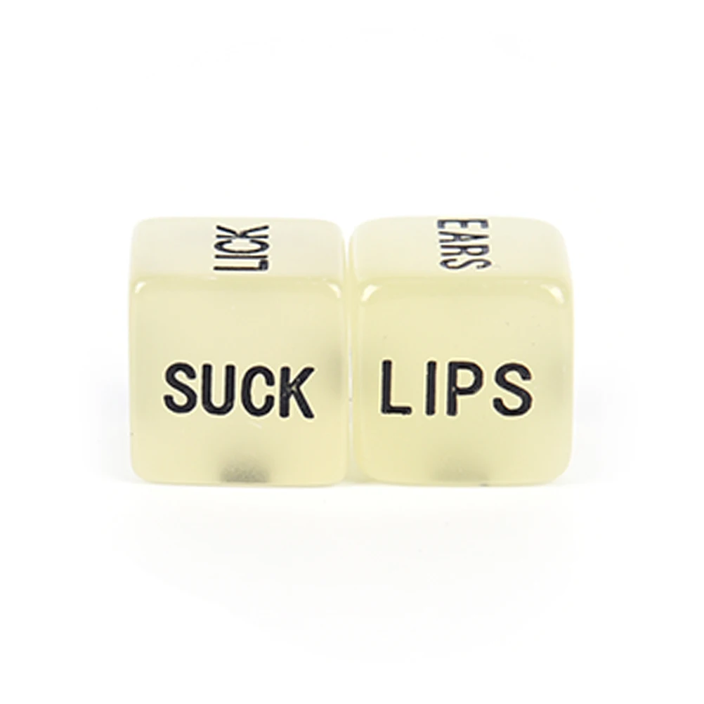 2pcs/set Sexy Romance Love Humour Gambling funny Toy Erotic Craps Pipe Funny Sex Dice Punishment Adult Games |