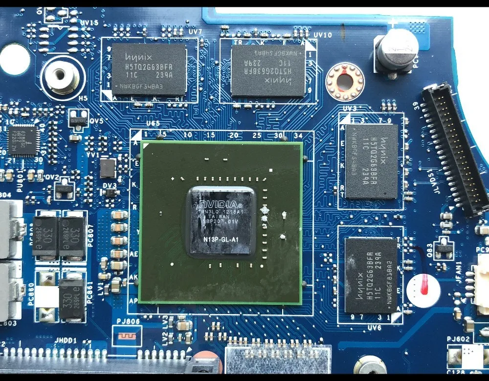 Высококачественная материнская плата QIWG7 для ноутбука Lenovo Ideapad G780 FRU:90000406 HM76 PGA989
