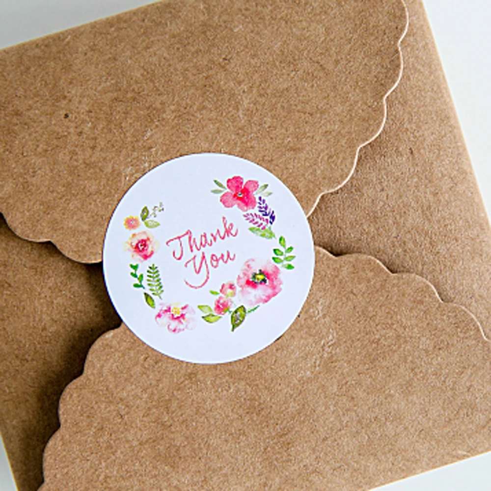 100 шт. декоративные наклейки для выпечки в пасторальном стиле | Дом и сад