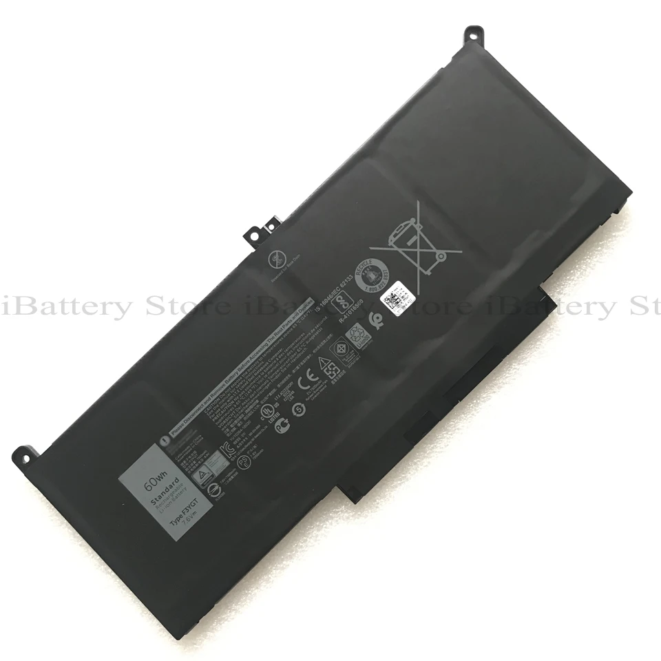 Genuine F3YGT Laptop Battery for Dell Latitude 12 7000 E7280 E7290 E7380 E7390 E7480 E7490 2X39G 7.6V 60WH | Компьютеры и офис