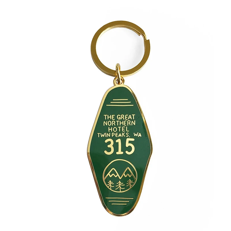 

Twin Peaks Keychain - The Great Northern Hotel Room 315