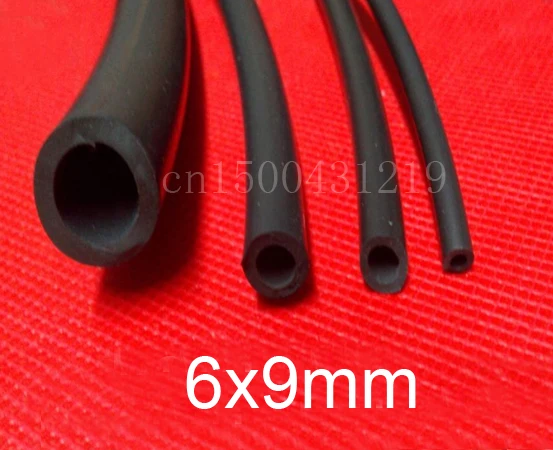 6 мм X 9 черный цвет силиконовый резиновый вакуумный шланг шланг|vacuum rubber|6mm hosehose 6mm |
