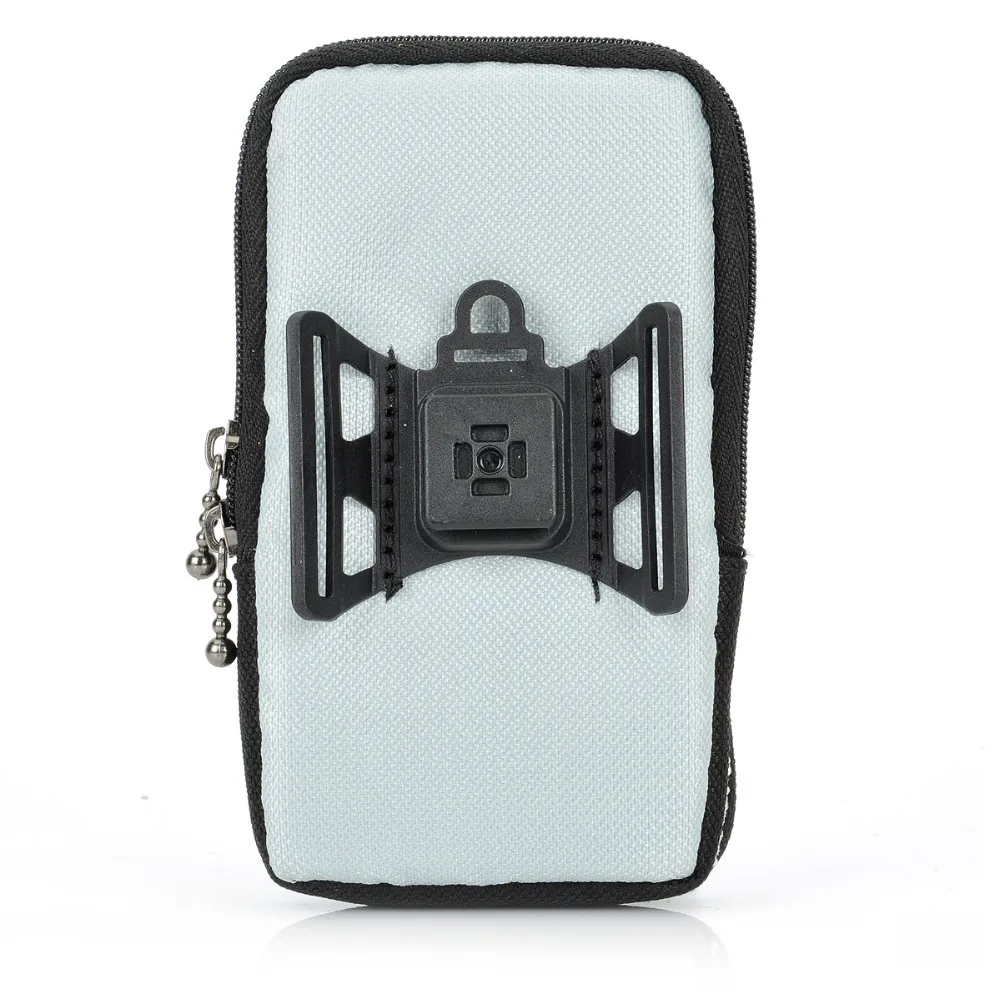 Bike Bicycle Quick Release Zippered Pouch for Touch Screen Mobilephone - Black | Спорт и развлечения