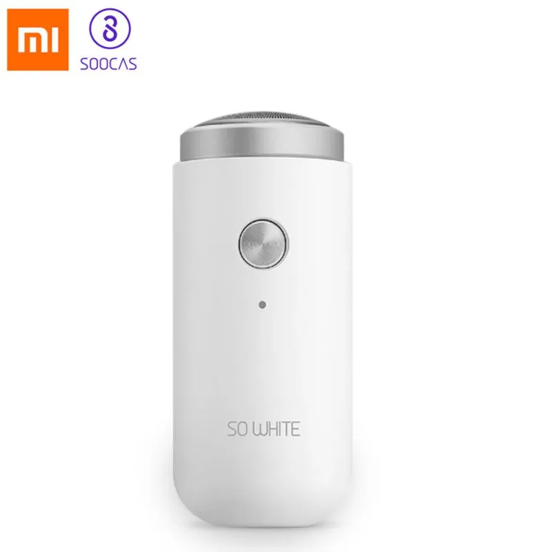 Xiaomi SO WHITE ED1 мини электробритва для мужчин портативные мужские бритвы насадка