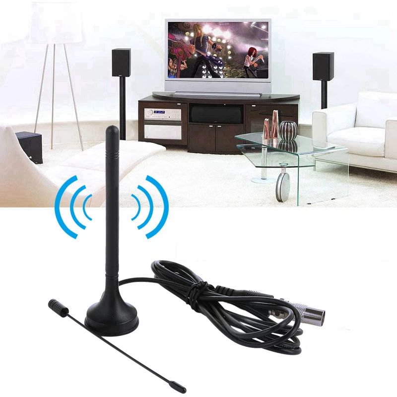 Телевизионная антенна DVB-T Freeview HD TV 25 дБ комнатная цифровая воздушный усилитель