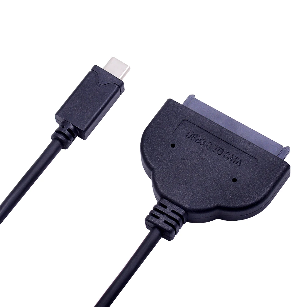 CHIPAL 100 шт. USB 3 1 Type C к SATA 0 кабель Serial ATA III 22Pin конвертер для Macbook Phone 2 5 &quotHDD