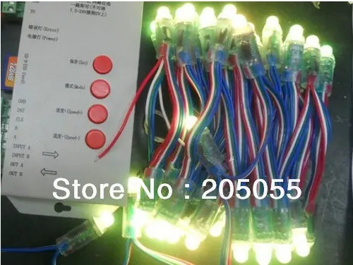 Светодиодный пиксельный модуль LPD6803 IC RGB 100 шт. водонепроницаемый рассеянный