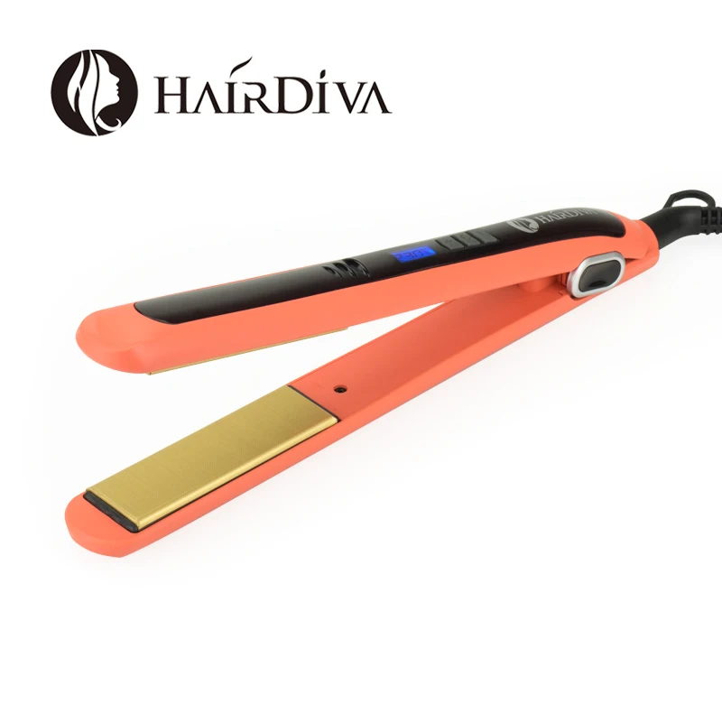 HairDiva керамический выпрямитель для волос цифровой дисплей температуры
