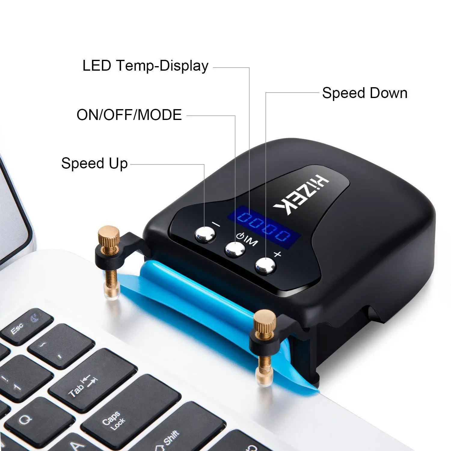 DC 5 В Мини Вакуумный внешний USB охладитель для ноутбука извлечение воздуха выхлопа ноутбука цифровой дисплей охлаждающий вентилятор кулер процессора
