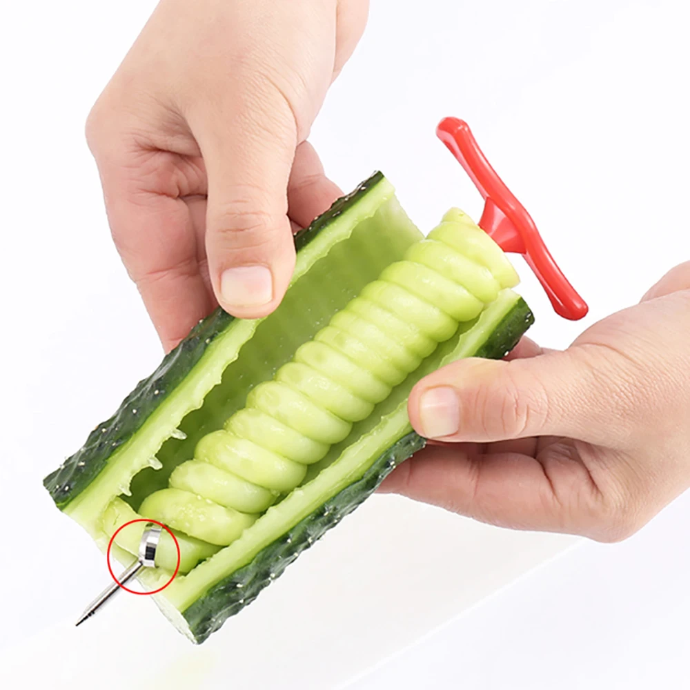 Новый фрукты овощи ролик картофель спираль резак руководство фри Making твист