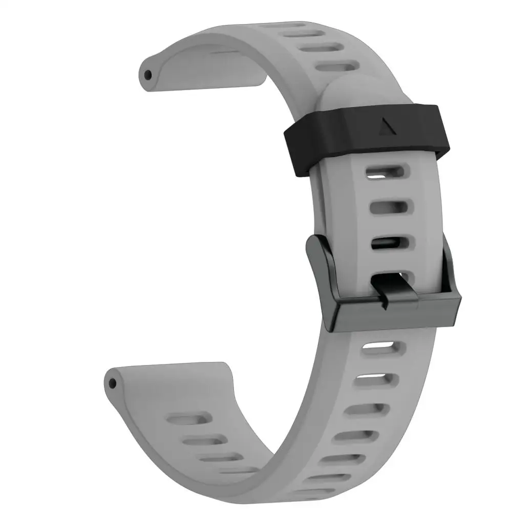 grey 26 мм ширина ремешок для часов Garmin Fenix 3 Band Спорт на открытом воздухе силиконовый ремешок для часов Garmin Fenix 3HR/Fenix 5X с инструментами - Цвет ремешка: grey