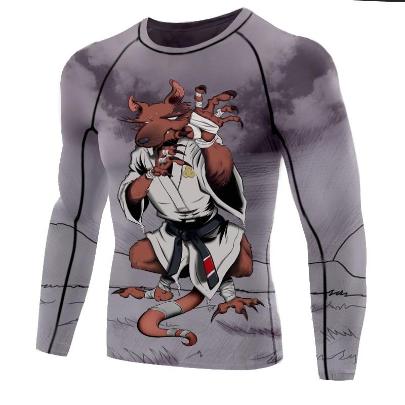 Дешевая сублимированная печать дышащая боксерская Рашгард Муай Тай боксерская нежная Boxeo MMA BJJ JiuJitsu тренировочная Рашгард боксерская рубашка
