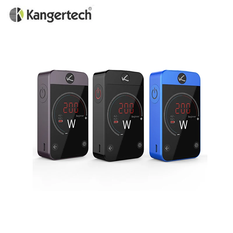 Оригинальный бокс-мод Kanger Pollex 230 Вт со встроенным аккумулятором 3500 мА · ч 2 4 дюйма