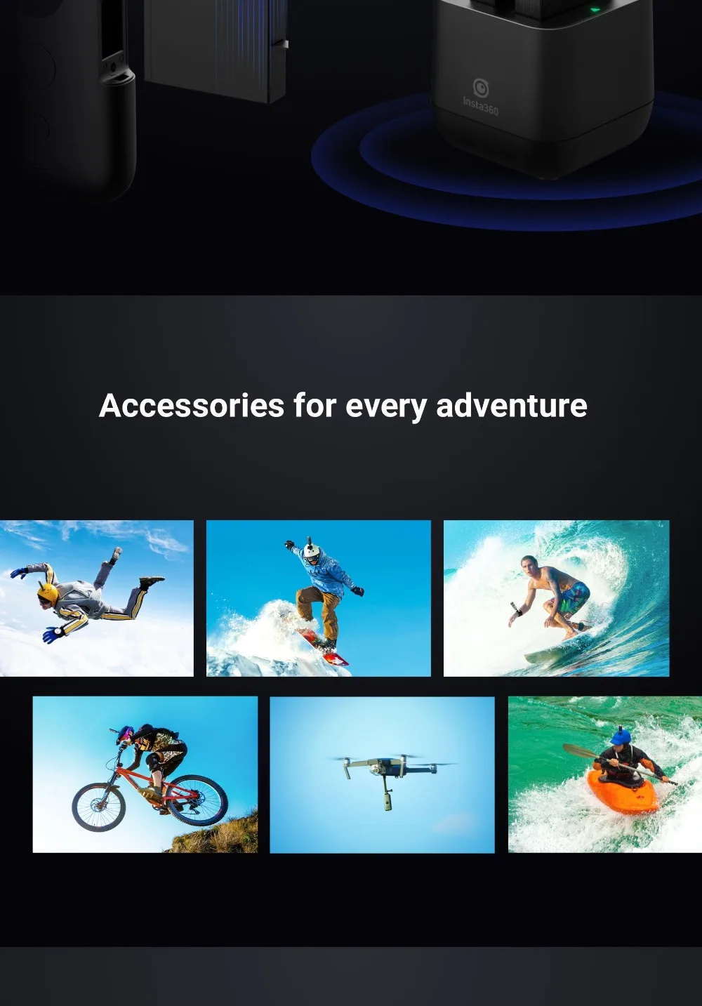 Insta360 Экшн-камера ONE X VR 360 панорамная камера для iPhone и Android 5,7 K видео 18MP фото невидимая селфи палка штатив